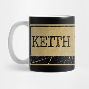 Aliska text black retro - Keith Whitley Mug